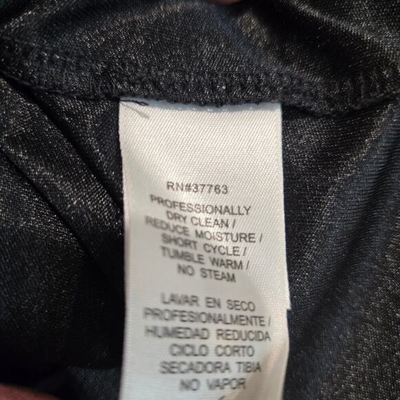 Laundry Shelli Segal Zipper Front Dress Sz10 Bodycon Multicolor Office Siren - Picture 10 of 10